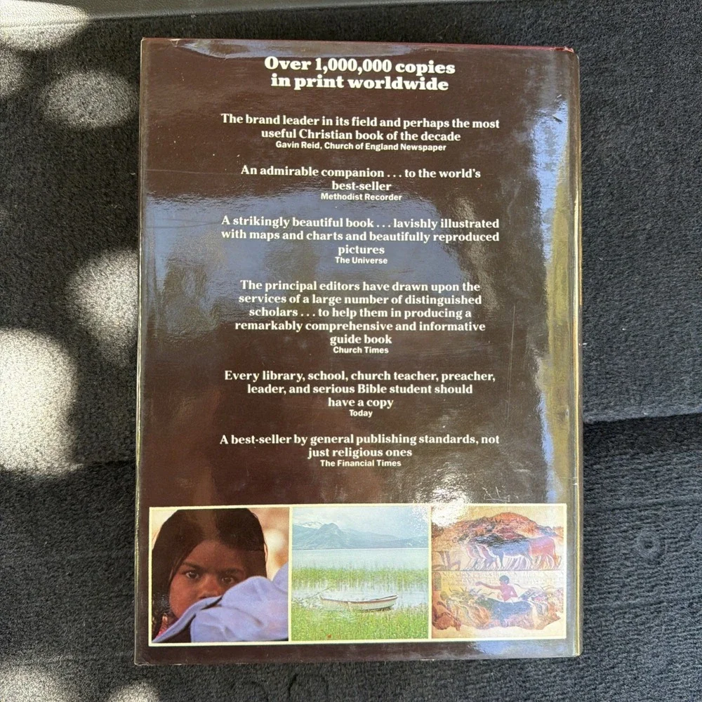 Eerdmans Handbook to the Bible 1973 Lion Publishing David & Pat Alexander HC‎ DJ